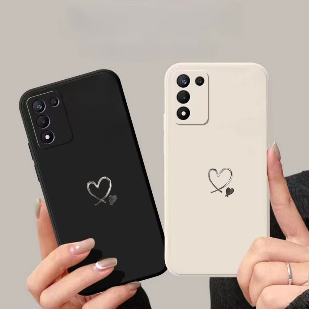 Phone Cases Samsung - Love Heart Print Anti-Drop Phone Case