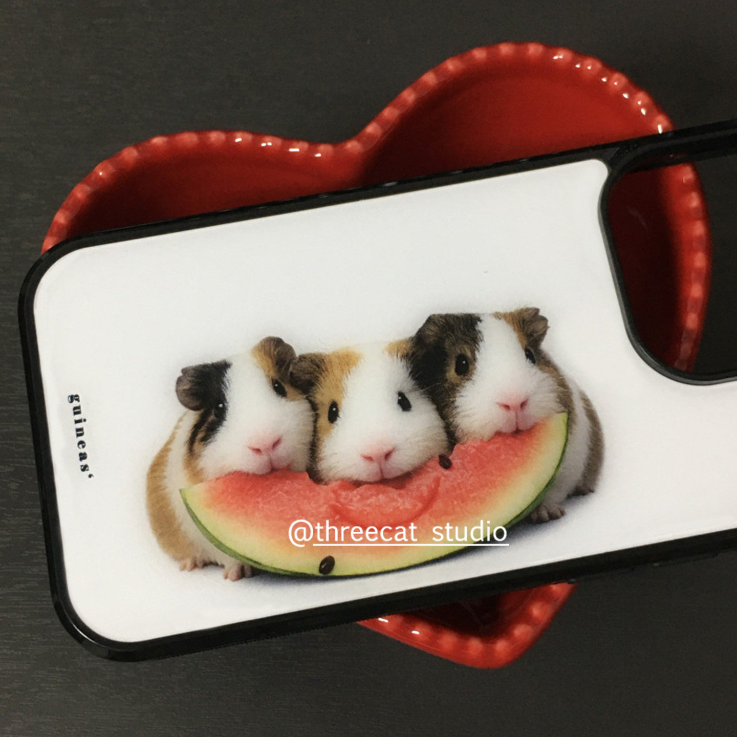 Korean Ins Guinea Pig Eat Wate - Phone Cases Brown ulasan dan harga