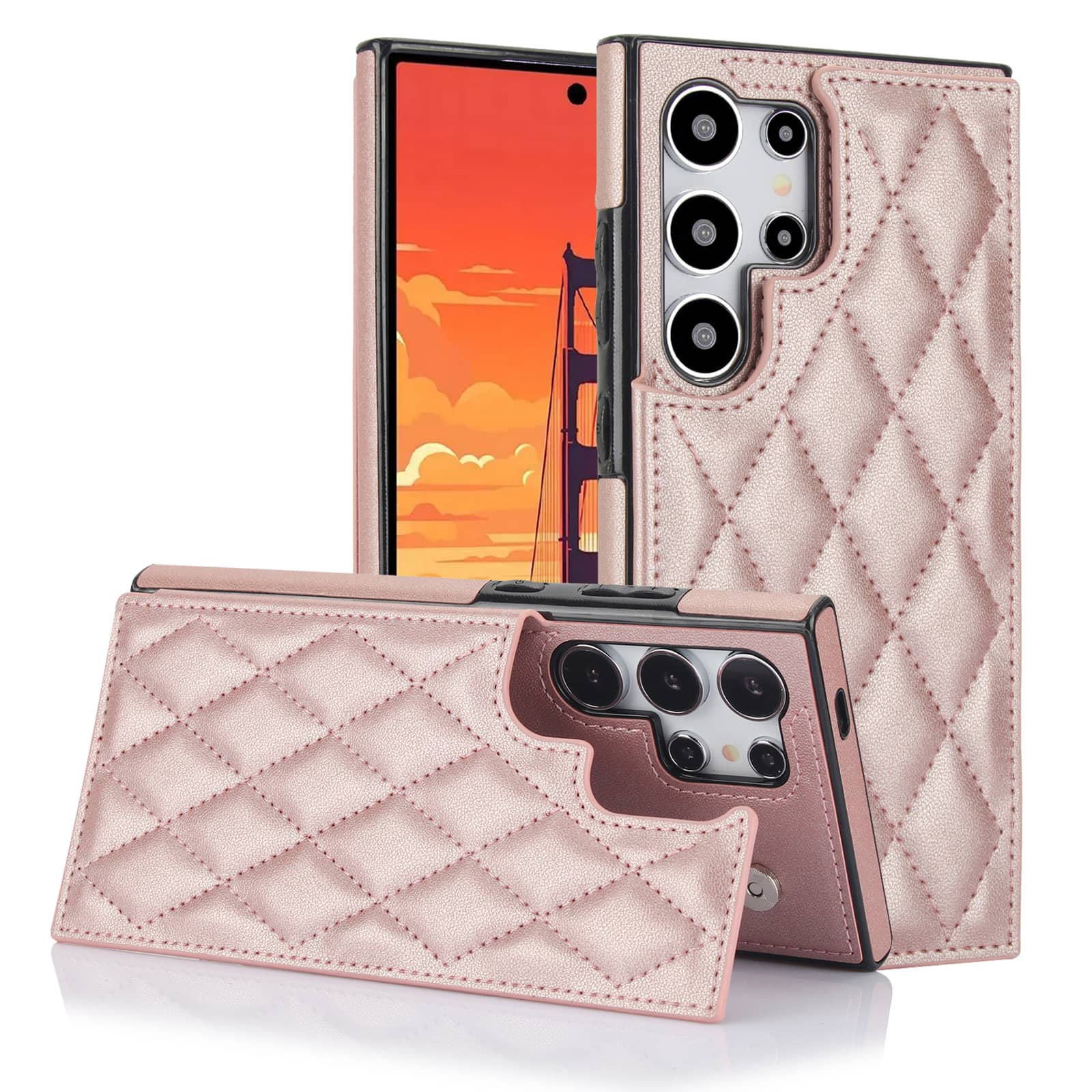 For Samsung Galaxy S25 Ultra S - Leather Folio Wallet Case ulasan dan harga