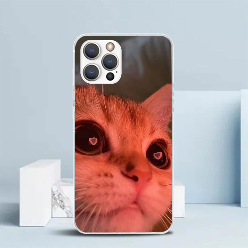 Pet Cat Funny Memes Soft Cover - Phone Cases That Fit Iphone 16E ulasan dan harga