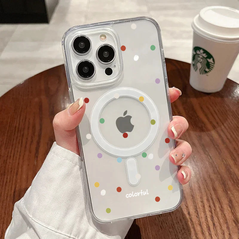INS Korean Creative Colored Wa - Phone Cases Magsafe ulasan dan harga