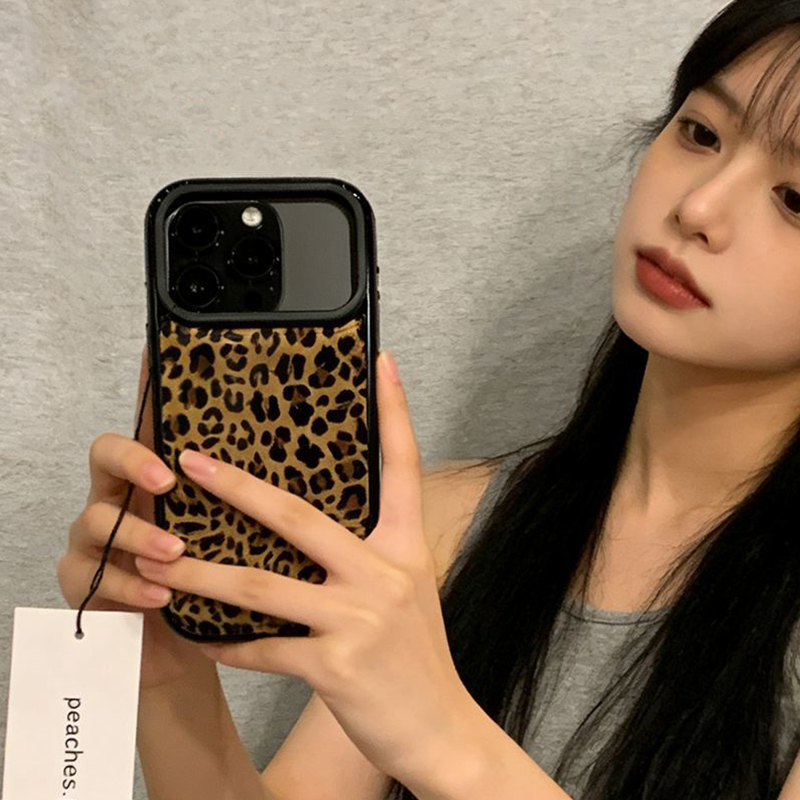 Ins Korean Style Brown Leopard - Phone Cases Brown ulasan dan harga