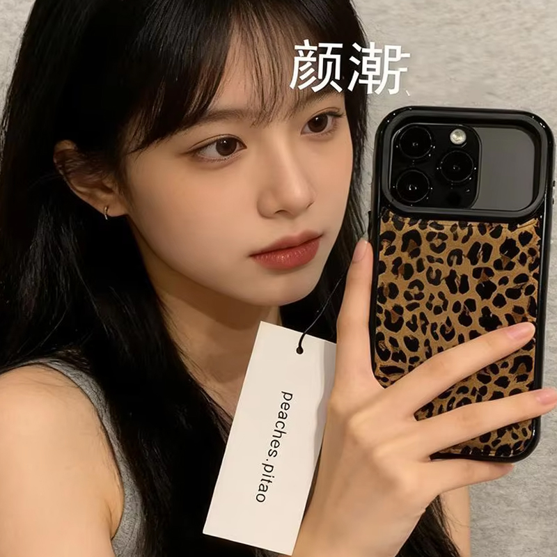Ins Korean Style Brown Leopard - Phone Cases Brown ulasan dan harga