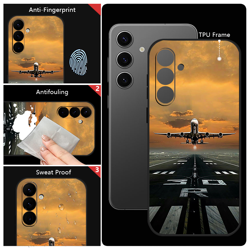 Airplane Print Phone Case For  - Phone Cases Galaxy A16 5G ulasan dan harga