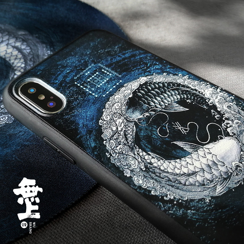 Taoism Tai Chi Vintage koi pho - Phone Cases Com ulasan dan harga