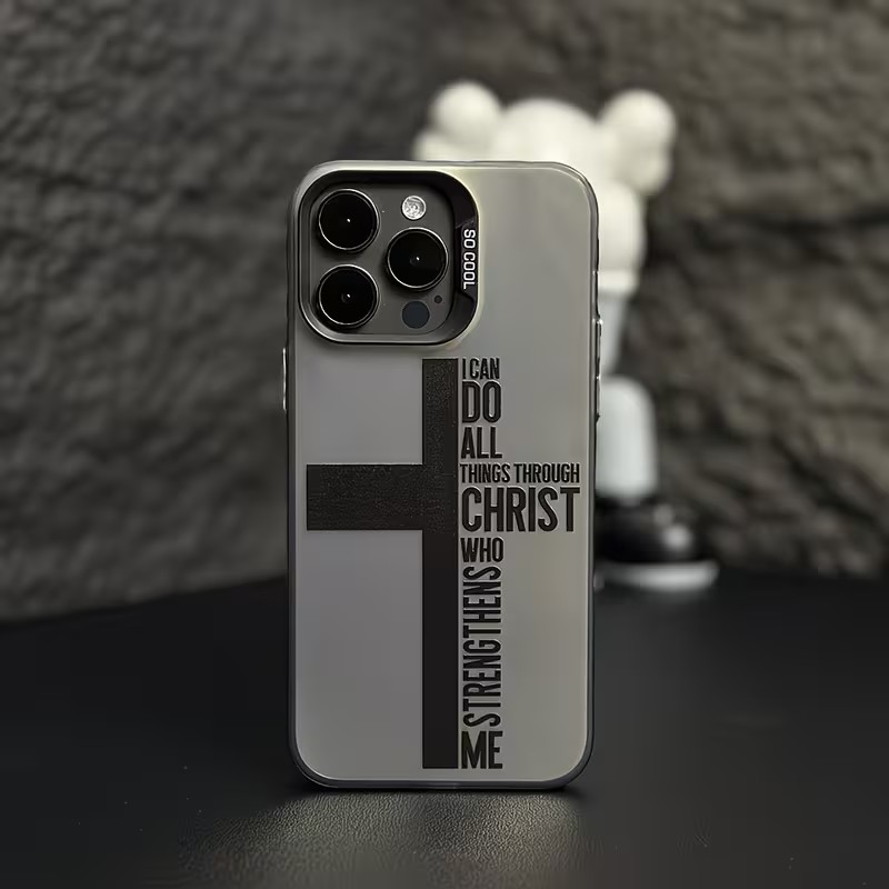 Anti Fingerprint Cross Bible P - Phone Cases Bulk ulasan dan harga