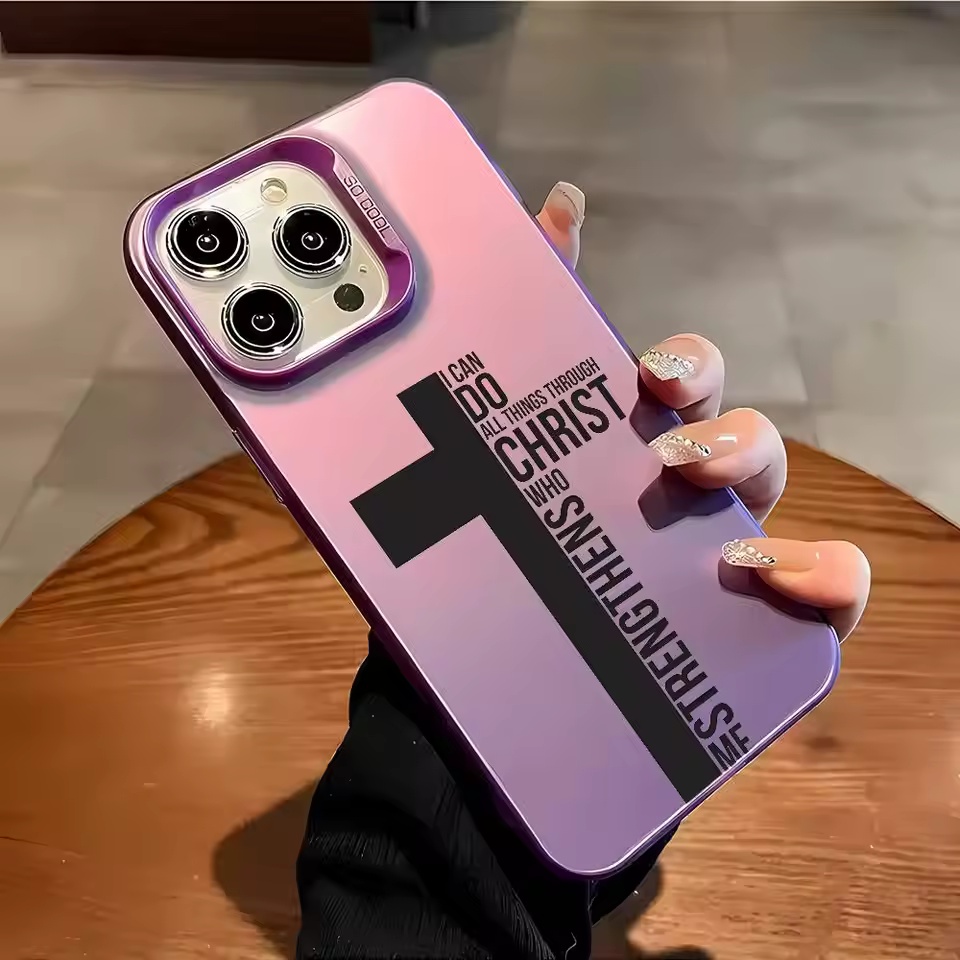 Anti Fingerprint Cross Bible P - Phone Cases Bulk ulasan dan harga