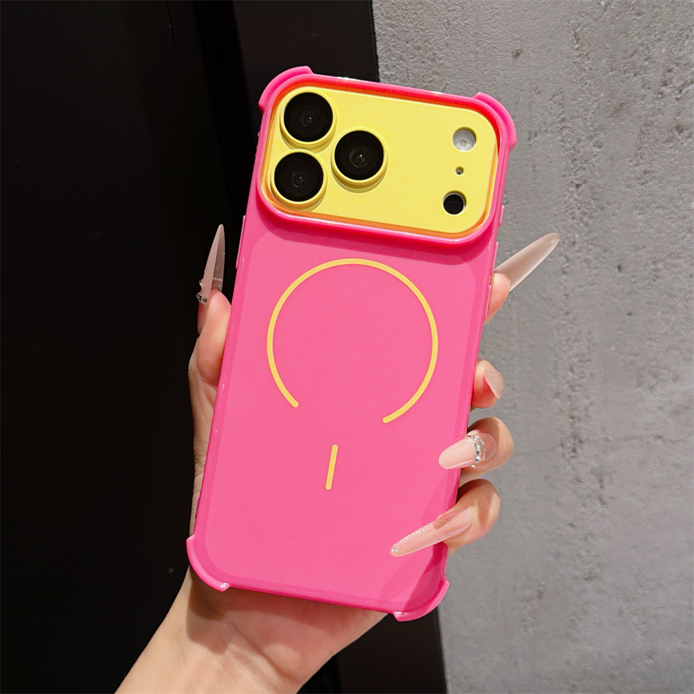 Contrast Color Armor Phone Cas - Phone Cases Magsafe ulasan dan harga