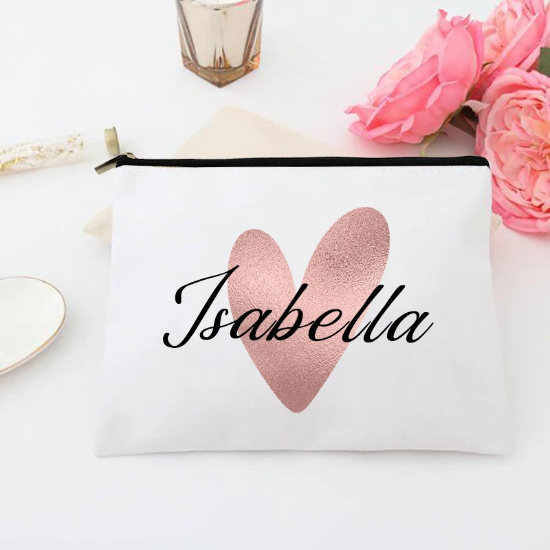 Personalized Makeup Bag Brides - Monogram Custom Case ulasan dan harga