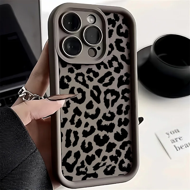Black Leopard Print Pattern Si - Phone Cases Dior ulasan dan harga
