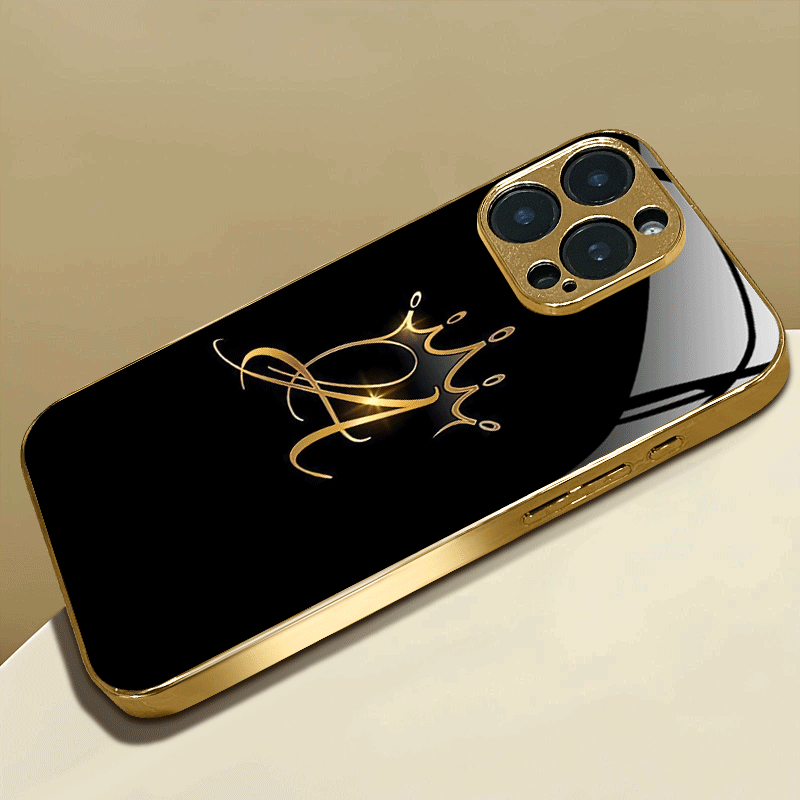 Noble Golden Crown Monogram Ha - Monogram Custom Case ulasan dan harga