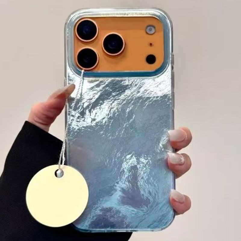 INS Style Blue Blending Print  - Phone Cases Brown ulasan dan harga