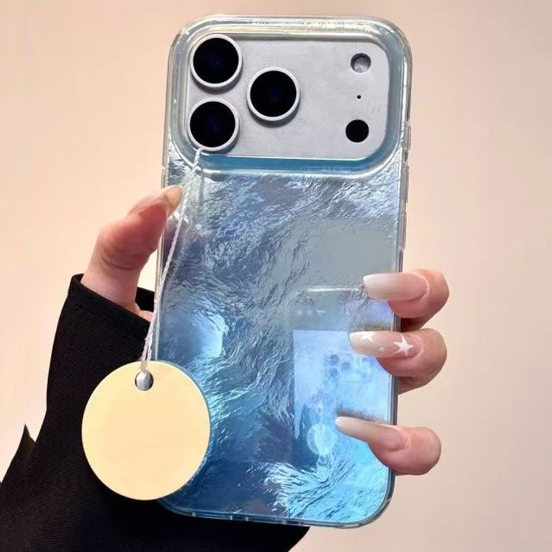 INS Style Blue Blending Print  - Phone Cases Brown ulasan dan harga