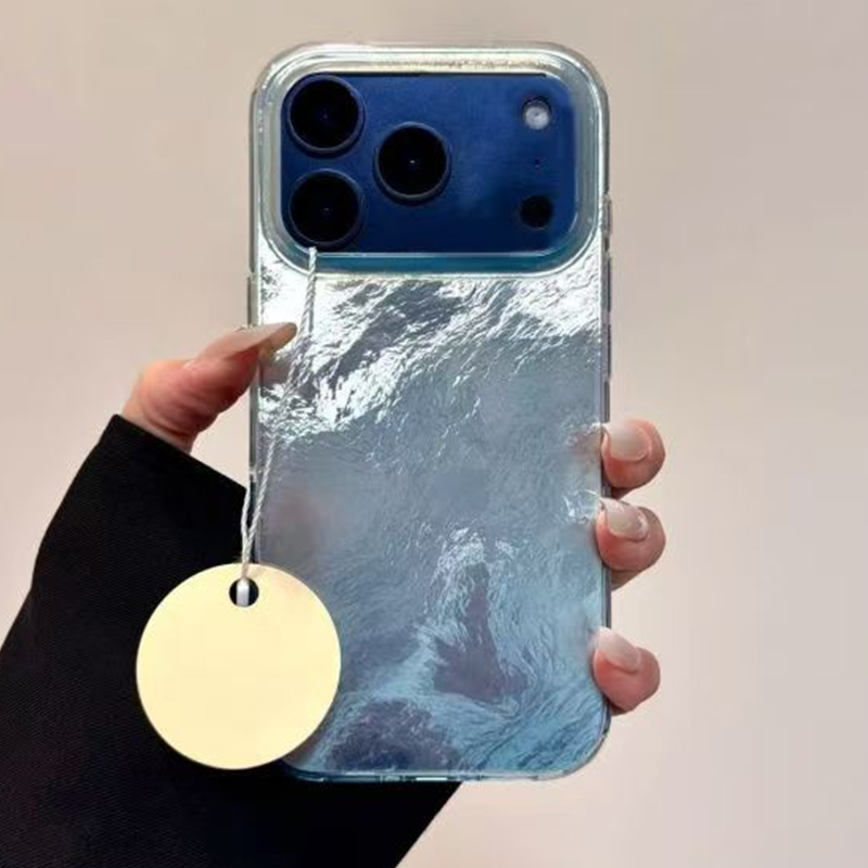 INS Style Blue Blending Print  - Phone Cases Brown ulasan dan harga