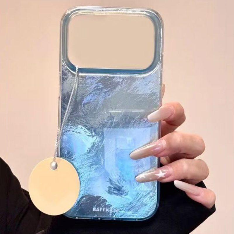 INS Style Blue Blending Print  - Phone Cases Brown ulasan dan harga