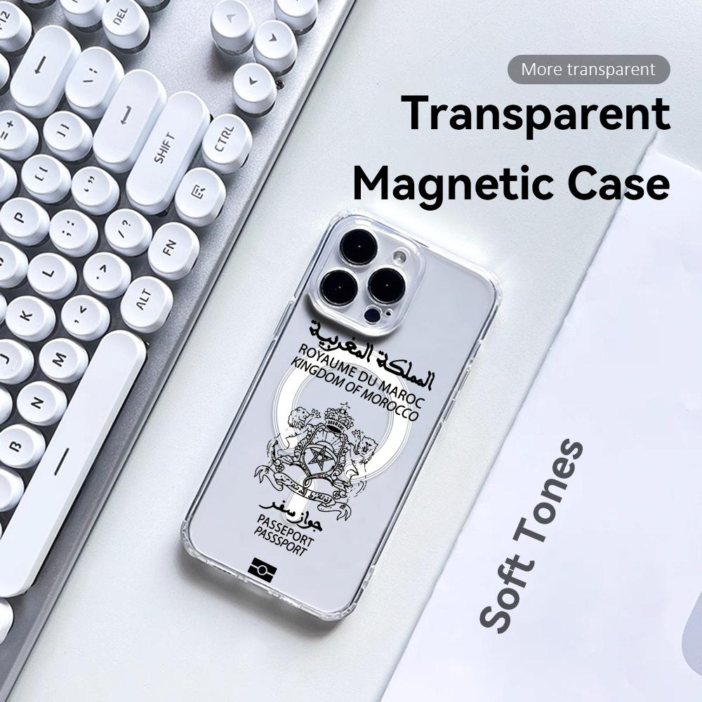 Cool Morocco Passport Phone Ca - Phone Cases Magsafe ulasan dan harga
