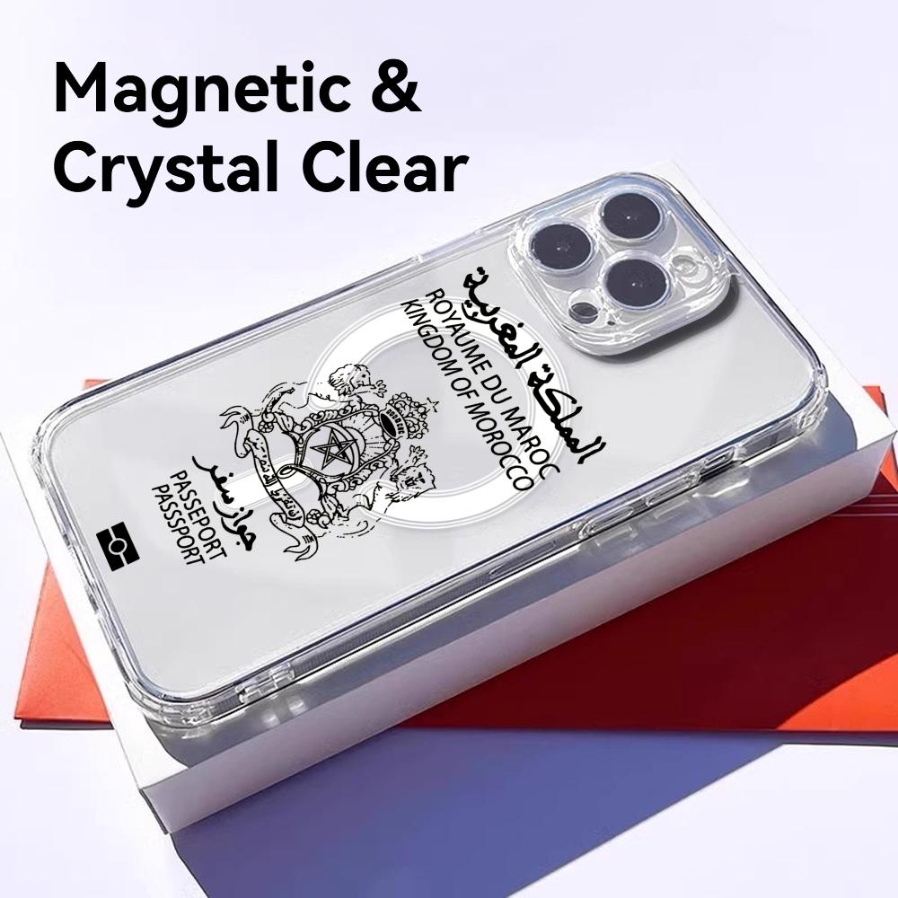 Cool Morocco Passport Phone Ca - Phone Cases Magsafe ulasan dan harga