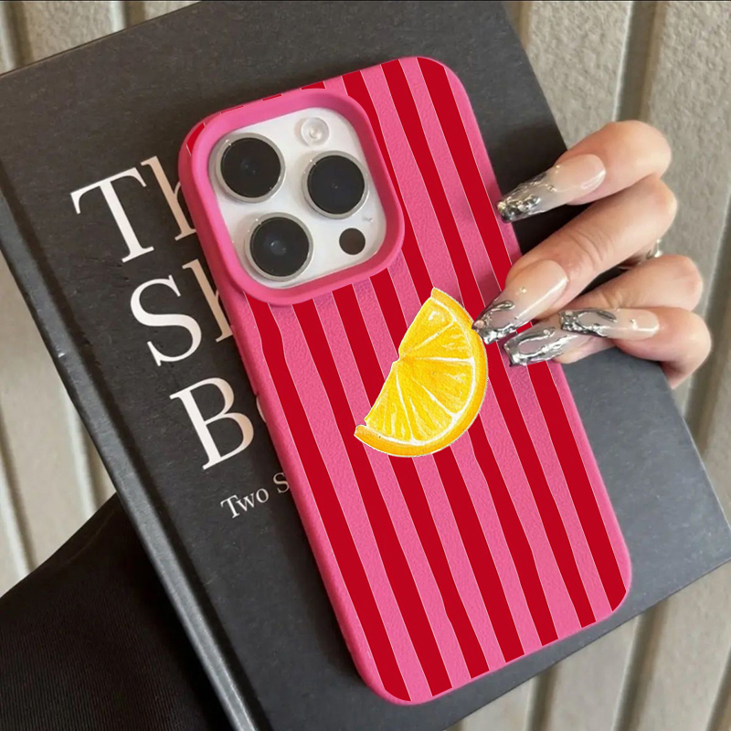 Fashion Lemon Pattern TPU Sili - Phone Cases Trendy ulasan dan harga
