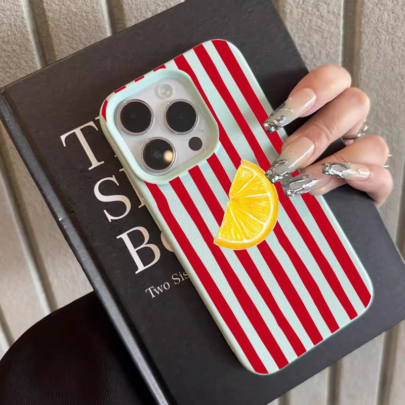 Fashion Lemon Pattern TPU Sili - Phone Cases Trendy ulasan dan harga