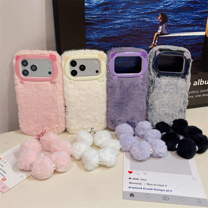Luxury Solid Colors Furry Plus - Phone Cases Bulk ulasan dan harga