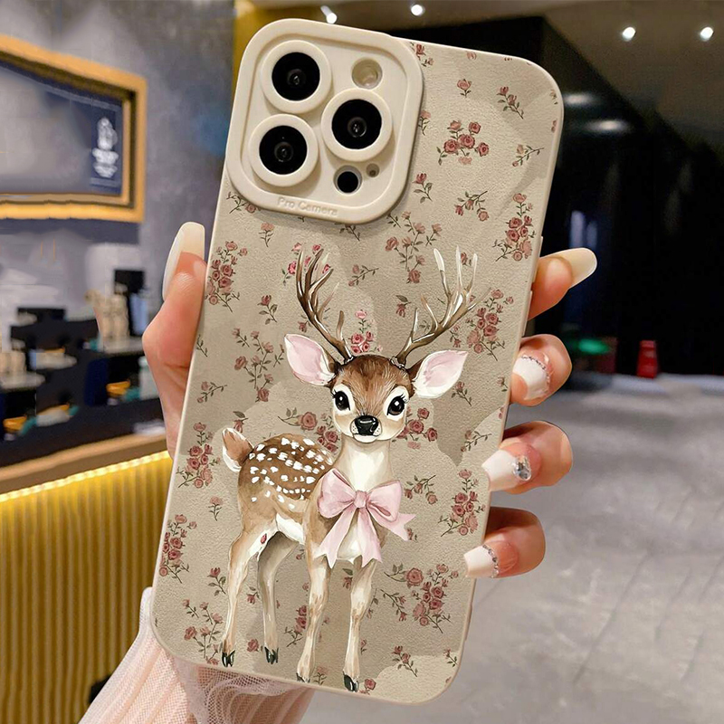 For Xiaomi 15T Case Deer Paint - Phone Cases Brown ulasan dan harga