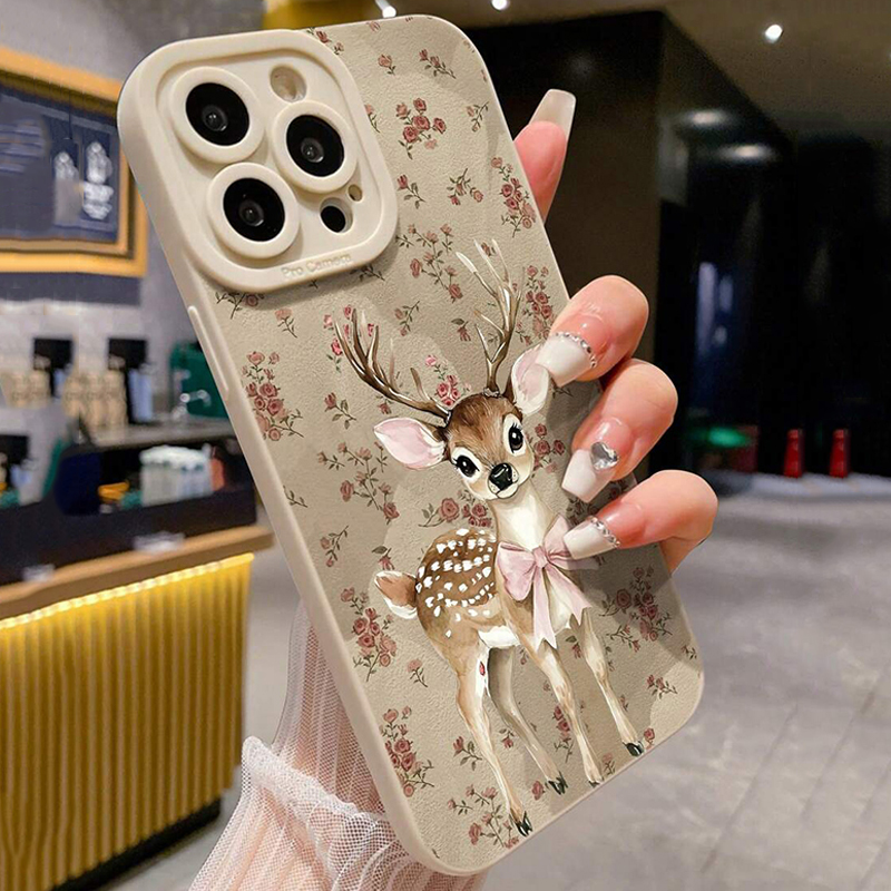 For Xiaomi 15T Case Deer Paint - Phone Cases Brown ulasan dan harga