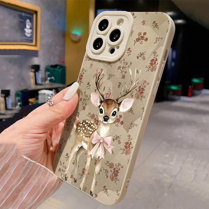 For Xiaomi 15T Case Deer Paint - Phone Cases Brown ulasan dan harga