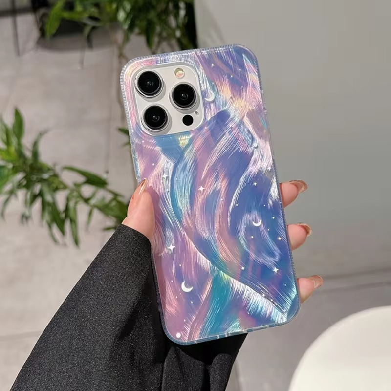 Fashion Glitter Starry Gradien - Phone Cases Iphone 11 ulasan dan harga