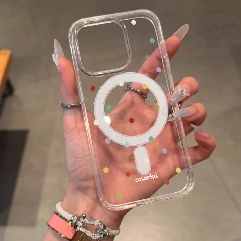 INS Korean Creative Colored Wa - Phone Cases Magsafe ulasan dan harga