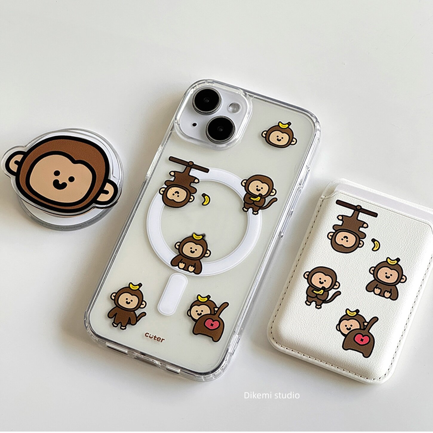 Brown Banana Baby Monkey Y2K I - Phone Cases Brown ulasan dan harga