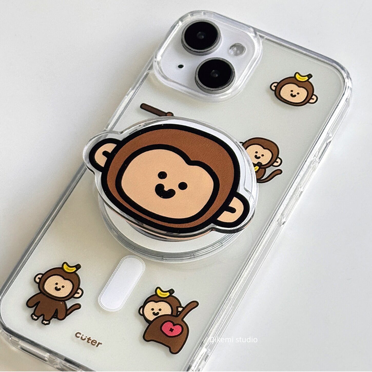 Brown Banana Baby Monkey Y2K I - Phone Cases Brown ulasan dan harga