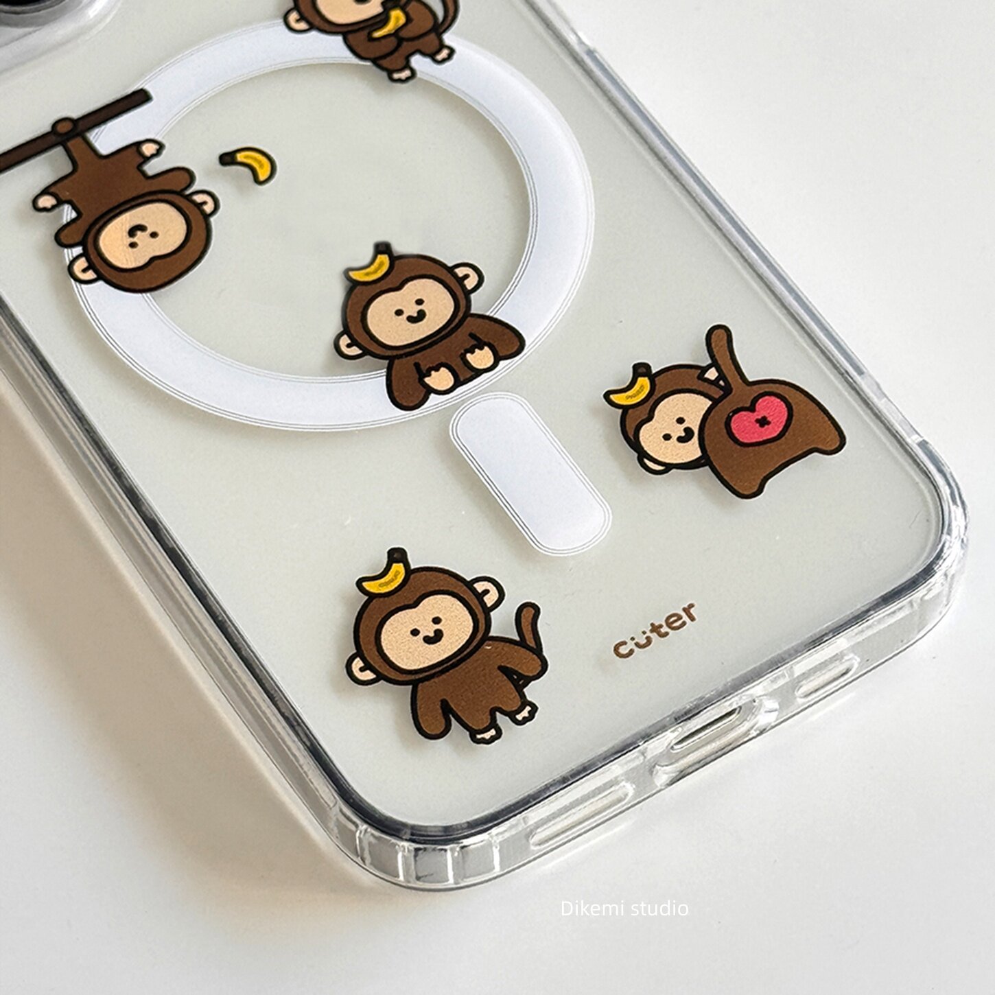 Brown Banana Baby Monkey Y2K I - Phone Cases Brown ulasan dan harga