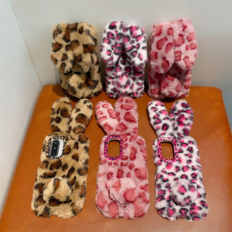 Luxury 3D Leopard Print Rabbit - Phone Cases Samsung ulasan dan harga