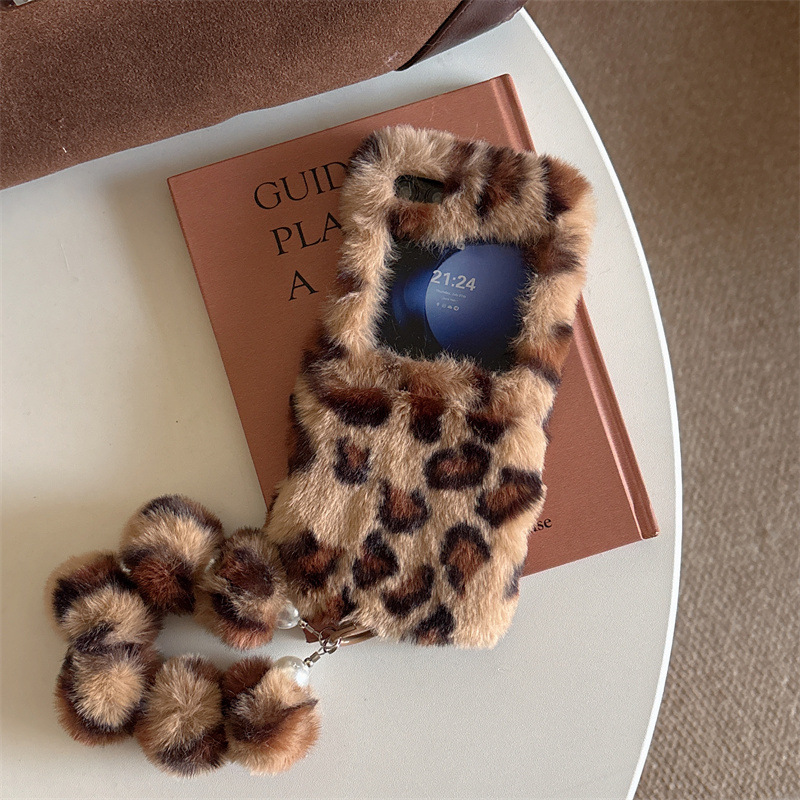 Fashion Leopard Print Fluffy P - Phone Cases Trendy ulasan dan harga