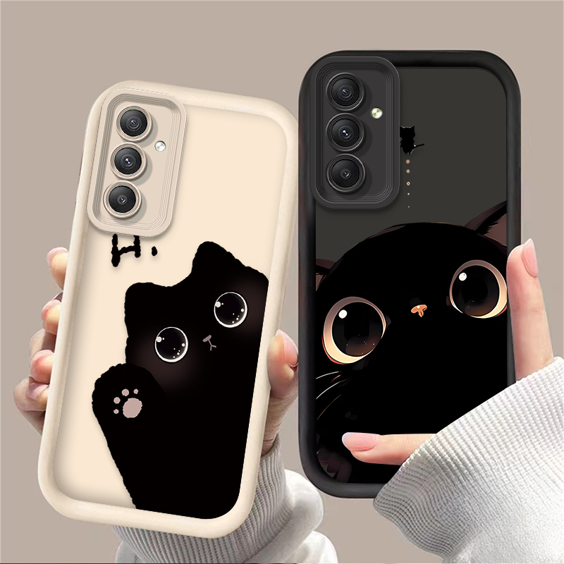 Lovely Big Eyed Cat Phone Case - Phone Cases A14 Samsung ulasan dan harga