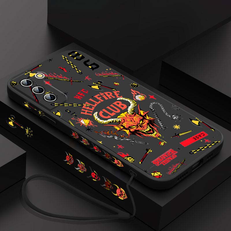 Stranger Things Red Hell Demon - Phone Cases Samsung ulasan dan harga