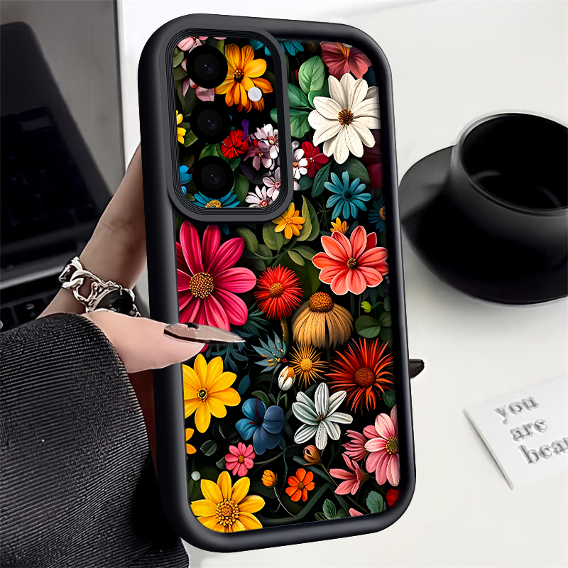 Colorful Flowers Pattern Case  - Phone Cases A14 Samsung ulasan dan harga