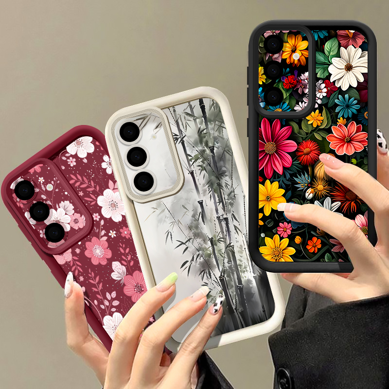 Colorful Flowers Pattern Case  - Phone Cases A14 Samsung ulasan dan harga