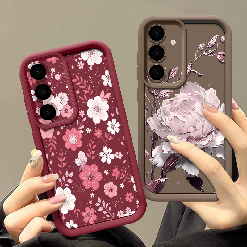 Colorful Flowers Pattern Case  - Phone Cases A14 Samsung ulasan dan harga