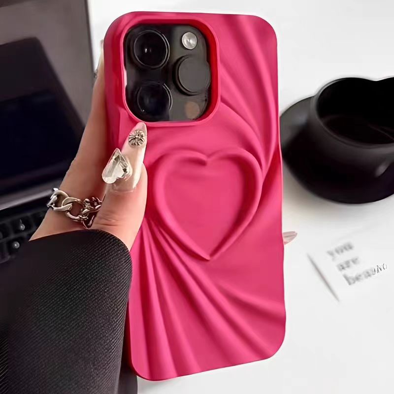 Fashion Fold Wrinkle 3D Love H - Phone Cases Dior ulasan dan harga