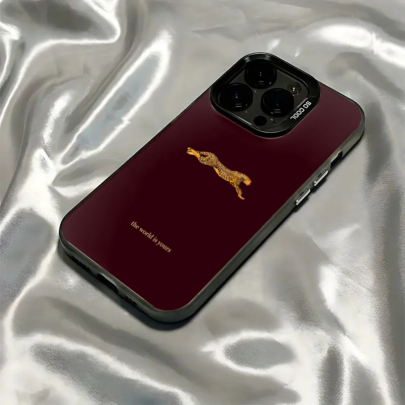 Minimalist Leopard Phone Case  - Phone Cases Trendy ulasan dan harga