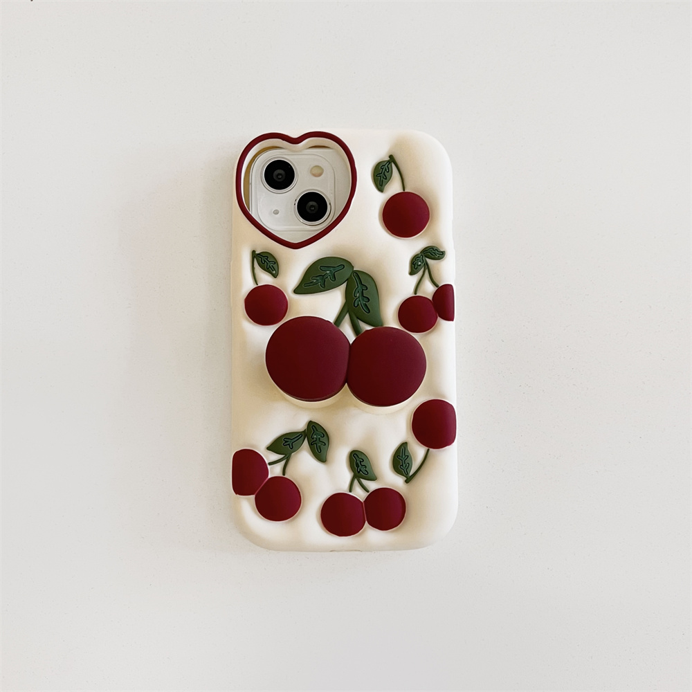 Funny Cartoon 3D Cherry Kickst - Phone Cases Dior ulasan dan harga