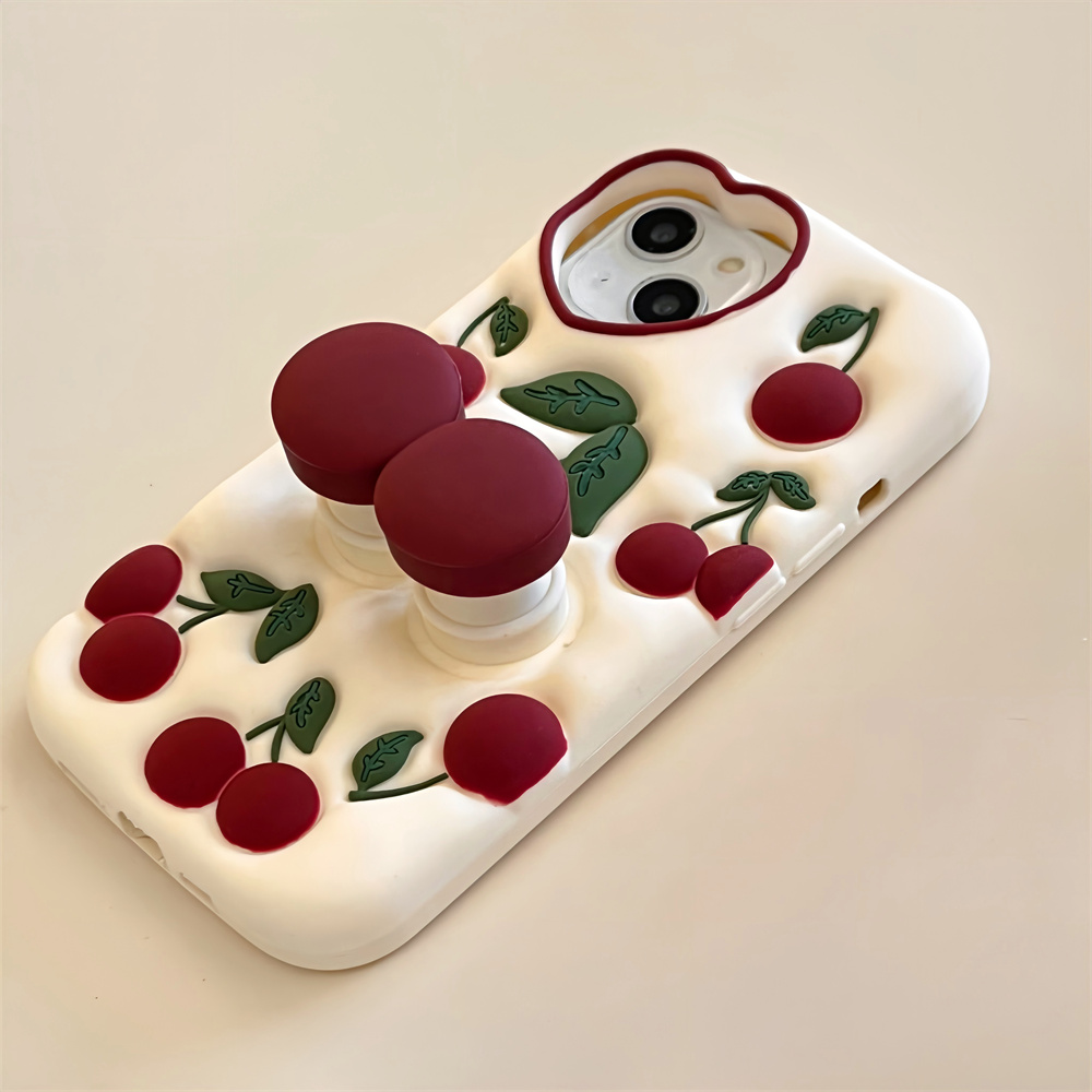 Funny Cartoon 3D Cherry Kickst - Phone Cases Dior ulasan dan harga