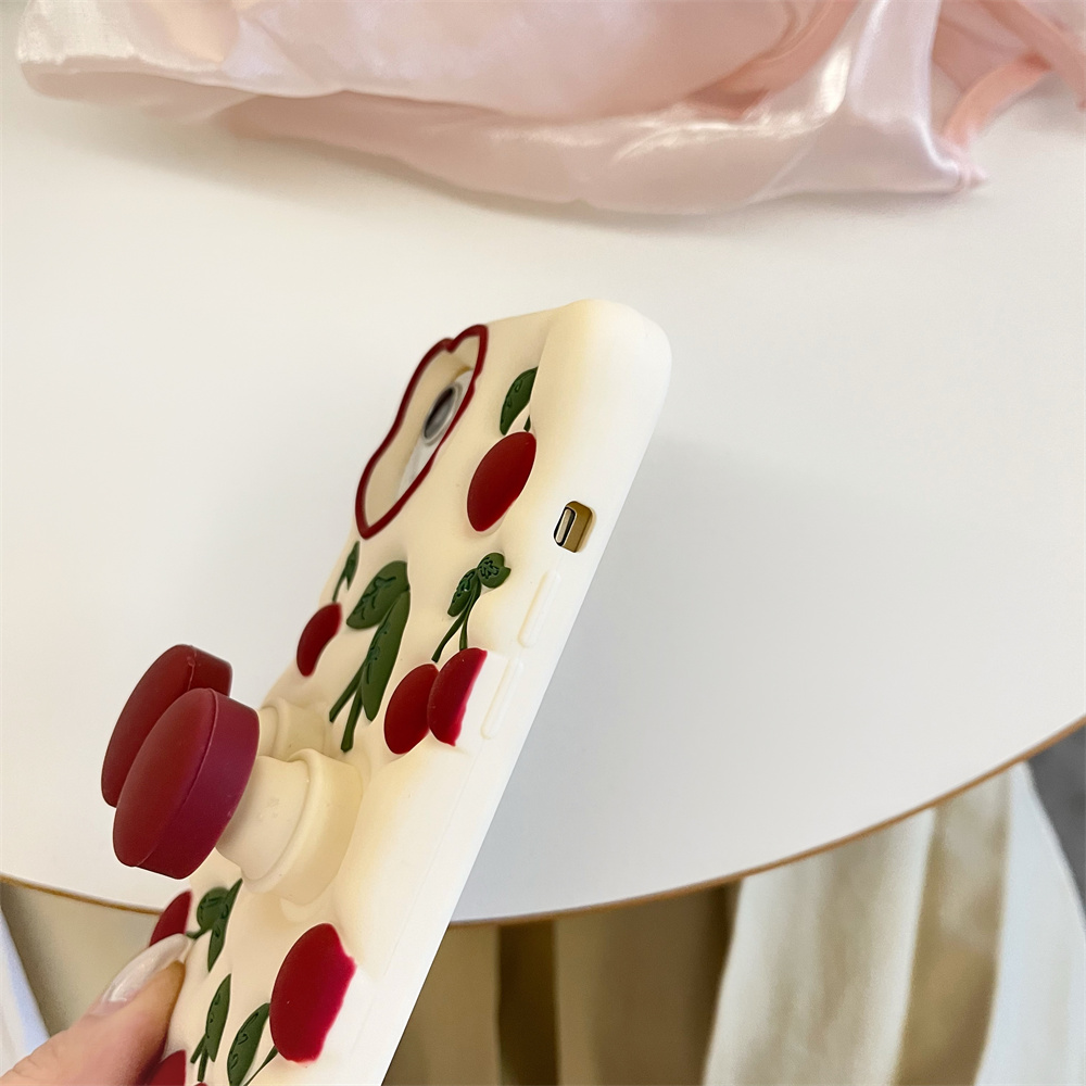 Funny Cartoon 3D Cherry Kickst - Phone Cases Dior ulasan dan harga
