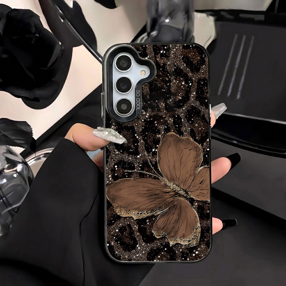 Hard IMD Leopard Case For Sams - Phone Cases A14 Samsung ulasan dan harga
