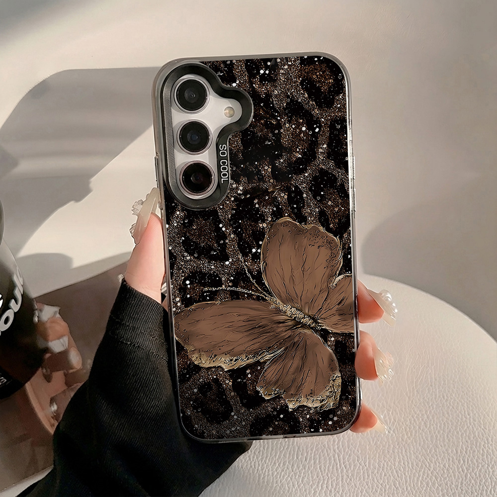Hard IMD Leopard Case For Sams - Phone Cases A14 Samsung ulasan dan harga