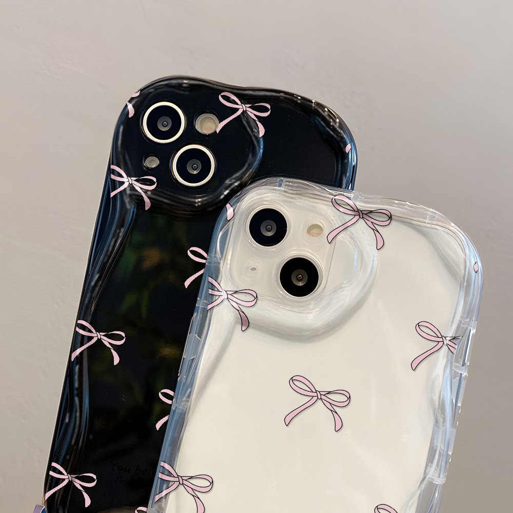 Bow Wavy Edge Phone Case For S - Phone Cases Dior ulasan dan harga
