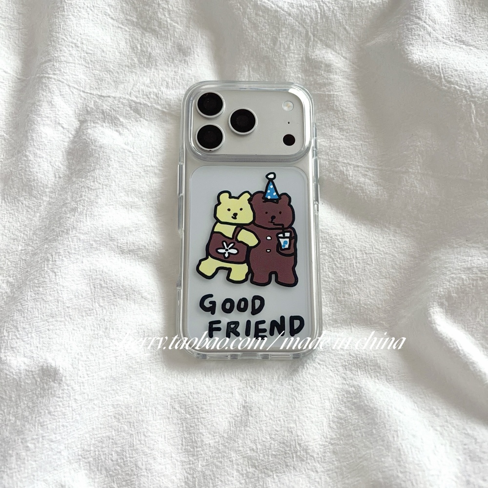 Korean Ins Cute Yellow & Brown - Phone Cases Brown ulasan dan harga