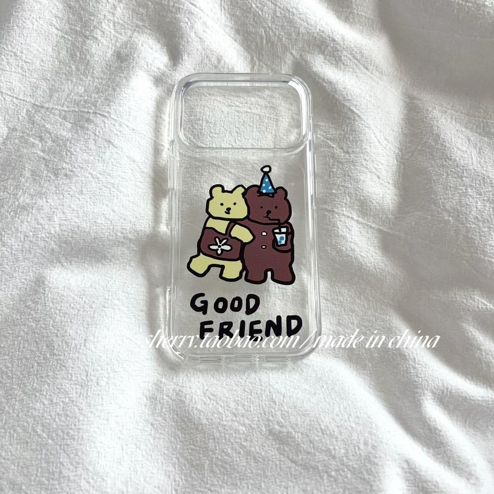 Korean Ins Cute Yellow & Brown - Phone Cases Brown ulasan dan harga