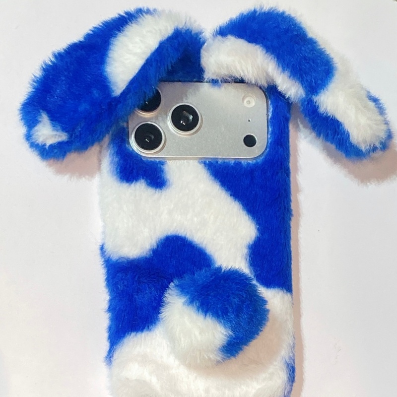 Cute Rabbit Design Fluffy Phon - Phone Cases Iphone 11 ulasan dan harga